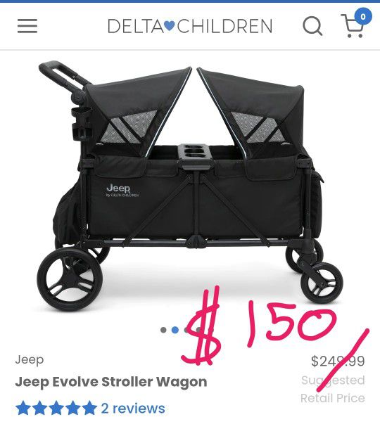 JEEP STROLLER WAGON By Delta