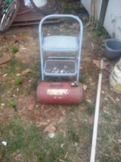 Stool. A. Air Tank. 8. Dollars. For. Both. Good Deal