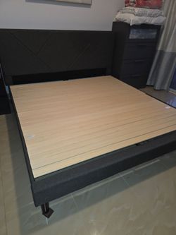 King bed frame