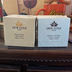 Lior Gold Paris Day Cream And Neck Mask