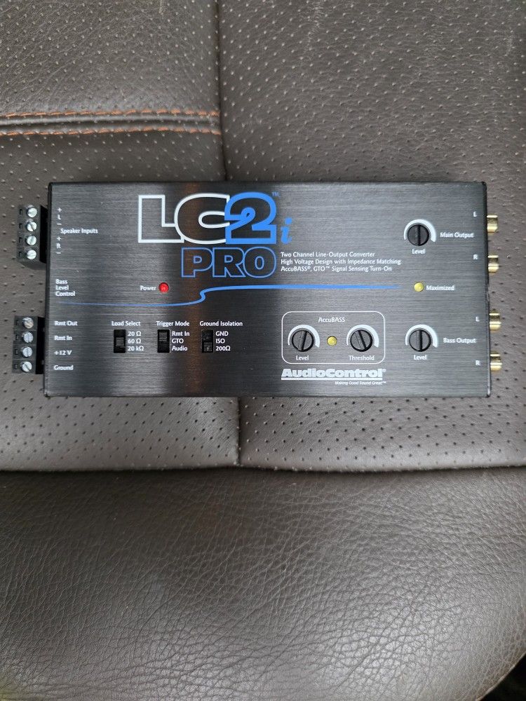 Lc2i Plus Bass Knob