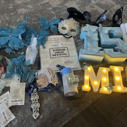 Party Decor Left From Quinceañera 