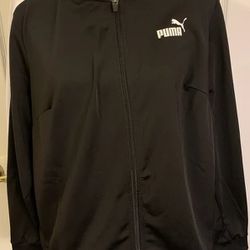 Puma Women's Size 2x Relaxed Zip-front Track Jacket