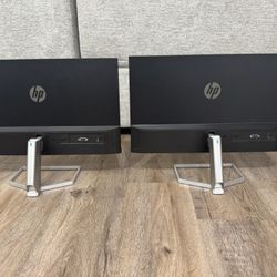 HP Dual Monitor Set - read description