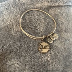 ASU Alex And Ani Bracelet Silver 