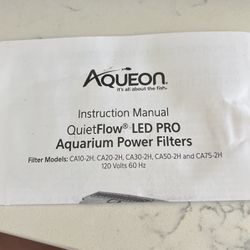 Sauron Quietflow Led Pro Aquarium Power Filter