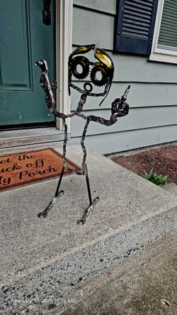 Car Parts Yard Art
