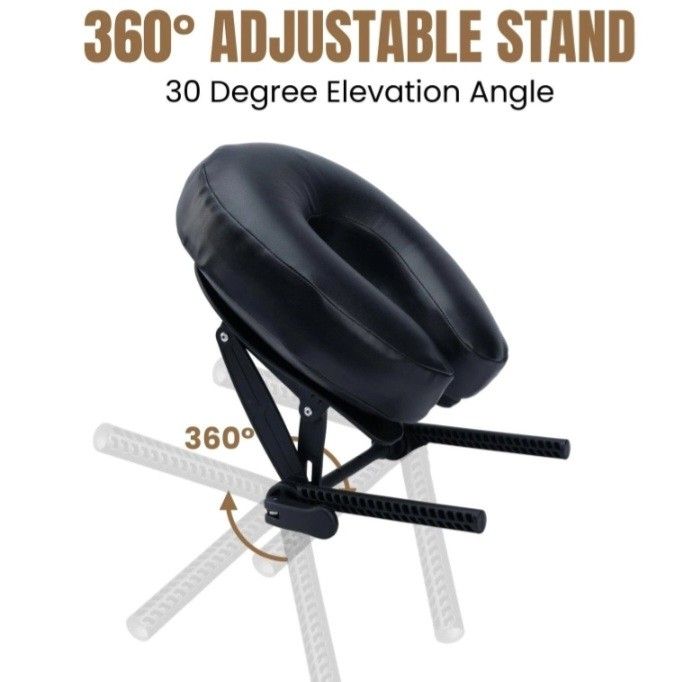 Massage Face Cradle Cushion Massage Table Headrest Fits Most Tables