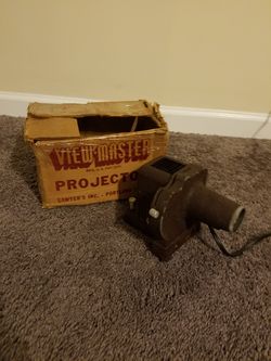 Antique View Master projector