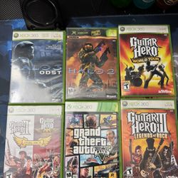 3 XBOX Games 8 XBOX 360