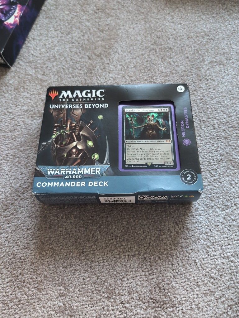 Necron Warhammer Precon Deck