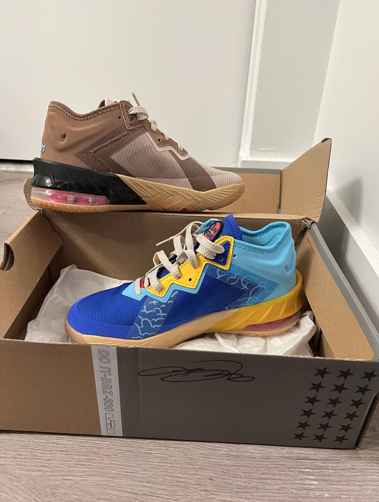 Lebron XVIII Low SPACE JAM Wile Coyote x Roadrunner