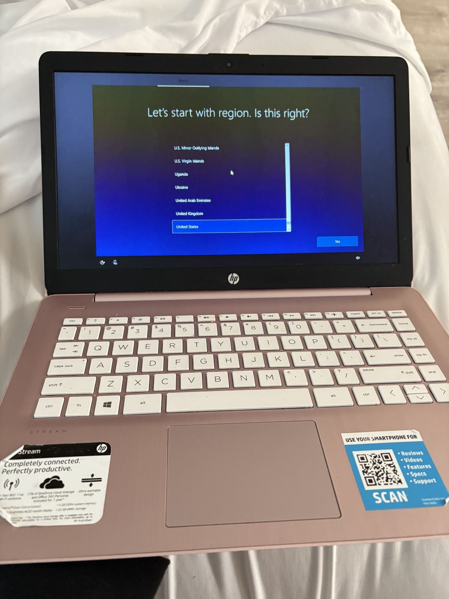 working hp laptop