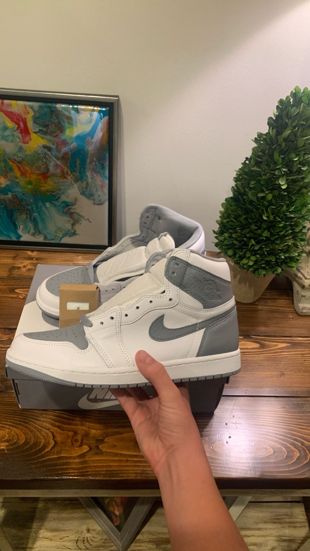 Jordan 1 “Stealth” Size Men’s 8.5 Extra Laces