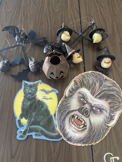 Vintage Halloween Decorations