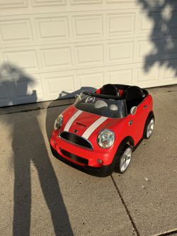 Mini Cooper Ride In Car