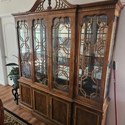 China hutch dresser display figurine.