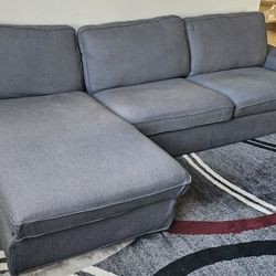 Couch With Power Outlet, Two Lamps Awesome Rug