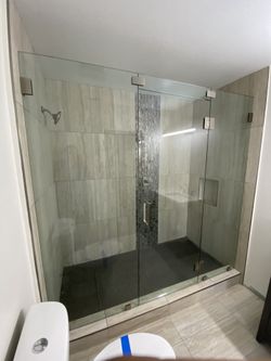 Shower door