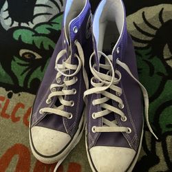 Mens Purple Converse
