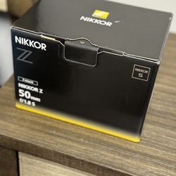 NIKKOR Z 50mm f/1.8 S