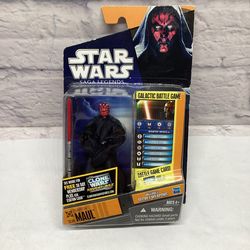 Star Wars The Saga Legends Collection 2010 Darth Maul Figure SL08 New In Box