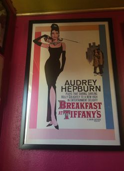 Breakfast at tiffany's movie poster 36" X 28"
