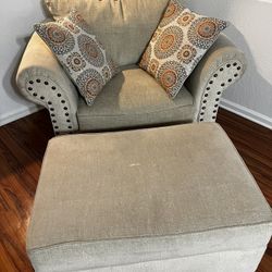 Chair and Ottoman