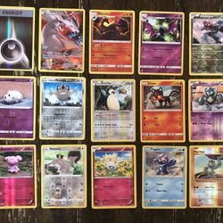Pokémon cards - Reverse Holos and holos