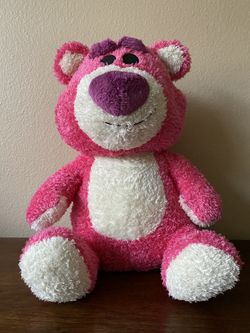 🐻 New w/o Tag Disney Pixar Lotso Weighted Plush Toy Story 3 Stuffed Animal 14" Removable Beanbag