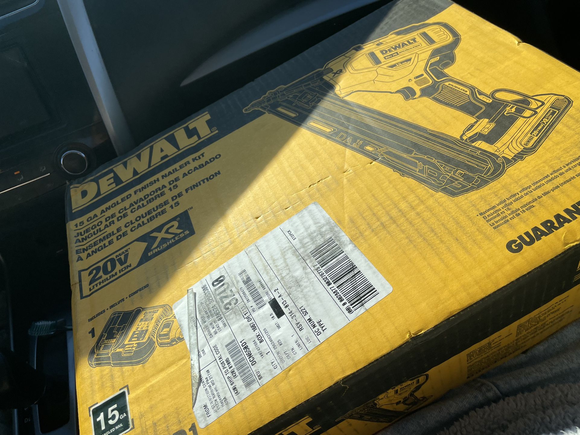 15 Ga angled nailer