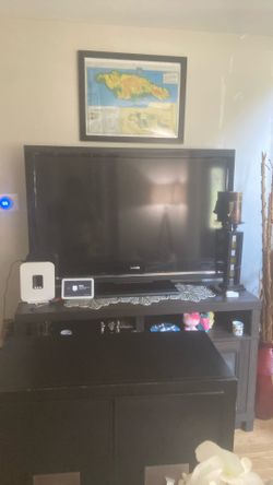 50 Inch Flat Screen And Storage Dresser