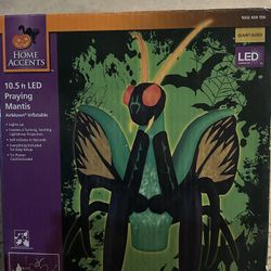 Halloween Blow Up Praying Mantis 10.5 Ft.