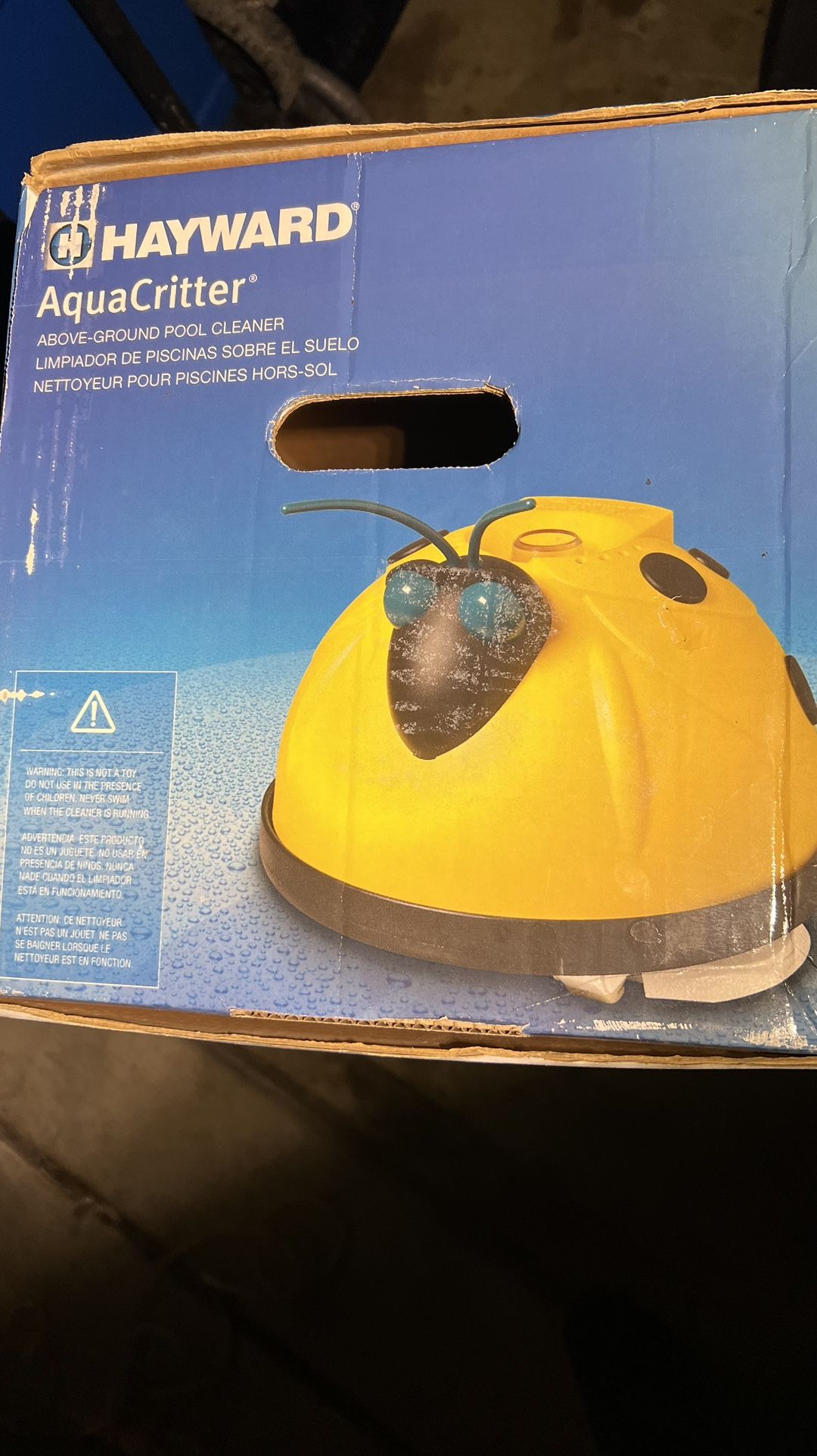 Hayward Aqua Critter Pool Cleaner Above Ground