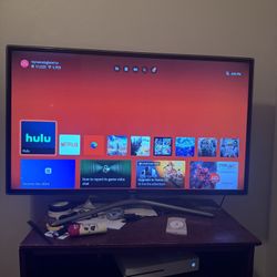 42” Smart Tv With Remote