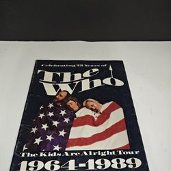 The Who The Kids Are Alright Tour 1(contact info removed) Vintage Music Concert Program Book