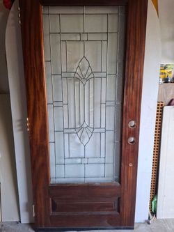 Front Door Mahogany