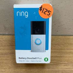 RING BATTERY DOORBELL PLUS 1536p HD+VIDEO | HEAD-TO-TOE VIEW.