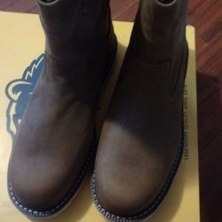 Herman Survivors Rift Steel Toe Boots Size 8 