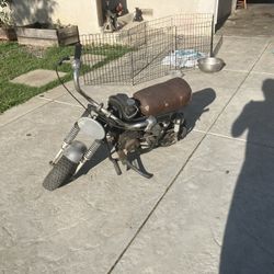 Vintage Rubb Mini Bike 