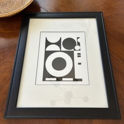 Black And White Retro Wall Art