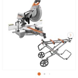 RIDGID Miter Saw w/ Stand