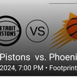 Suns Vs Pistons