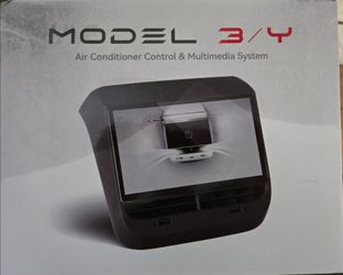 Tesla Model 3 or Y rear entertainment