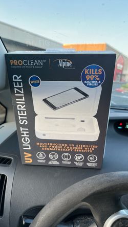 Alpine ProClean UV Light Sterilizer White