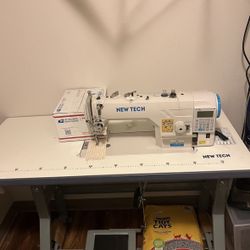 New Tech Sewing Machine. Barely Used. 