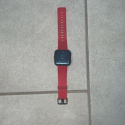 Fitbit Versa with Charger + Black Bands
