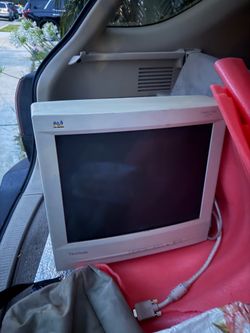 Vintage LCD computer monitor