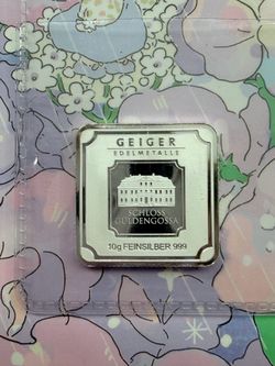 Geiger Edelmetalle 10g 999 Fine Silver Bar