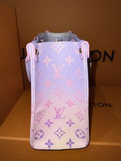 Louis Vuitton OnTheGo Tote PM Sunrise Pastel Canvas